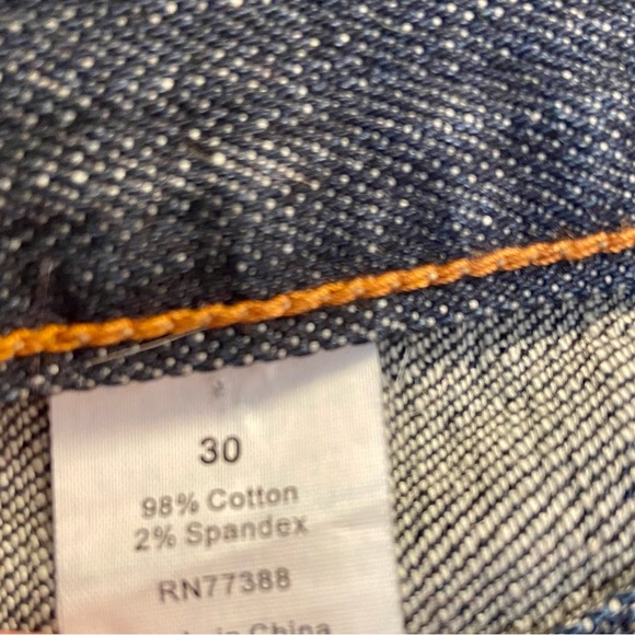 J. Crew Matchstick Dark Wash Jeans Straight Leg Style 80280 Size 30 - Picture 8 of 8